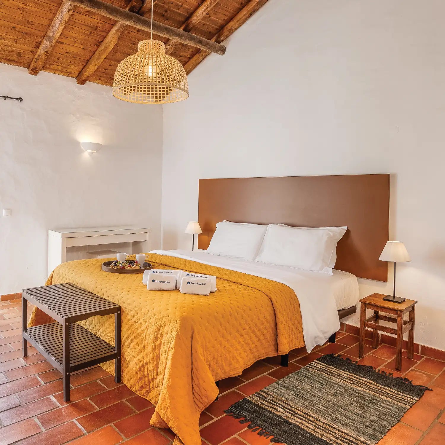 Quarto no Burro Ville, em Portimão, gerido pela Host Wise