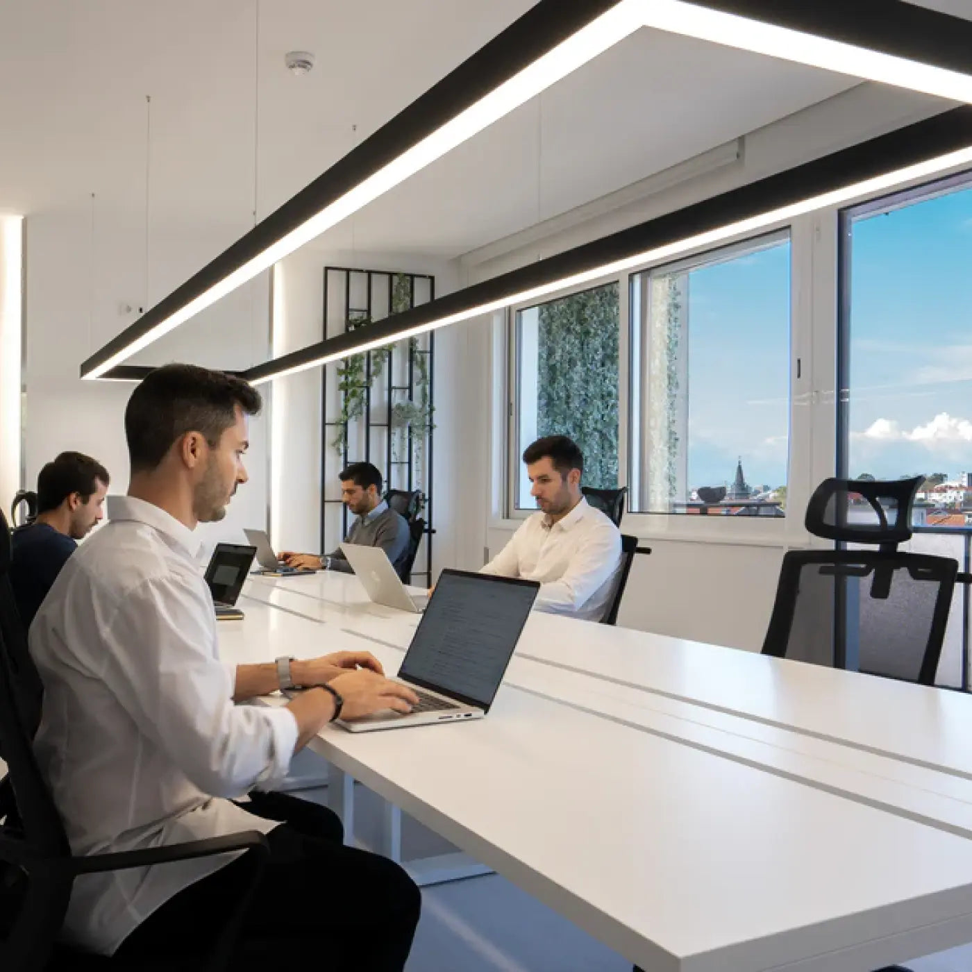 Escritórios de coworking da Work Wise situados na Rua Sá da Bandeira