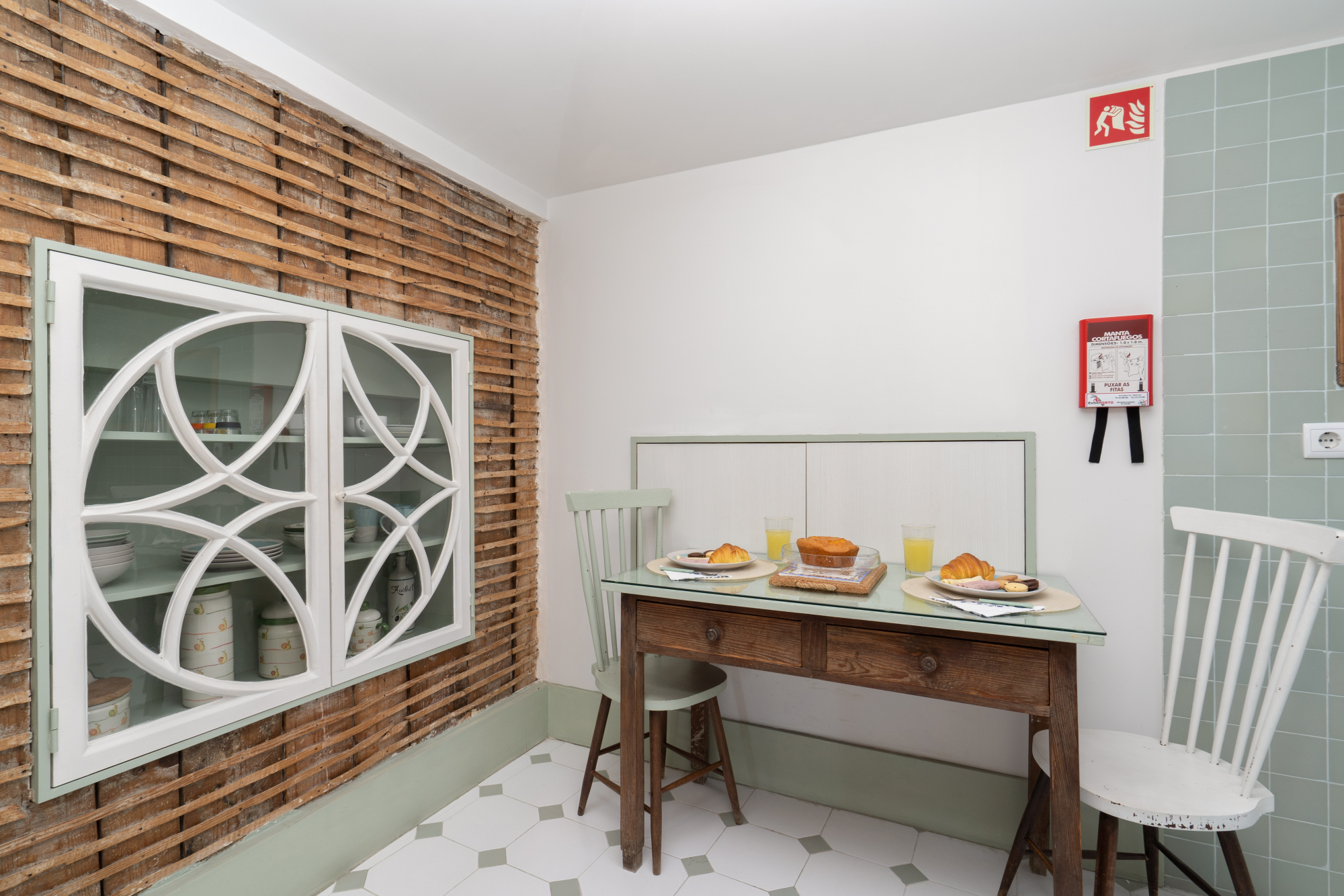 Apartamento Rústico Elegante | Terraço