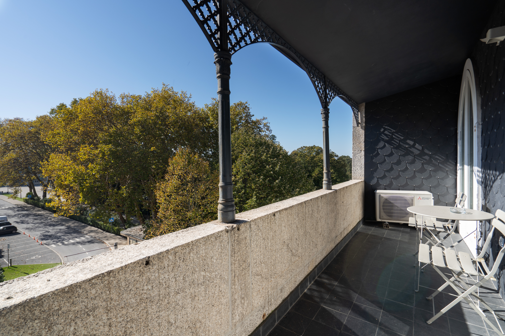 Apartamento Rústico Elegante | Terraço