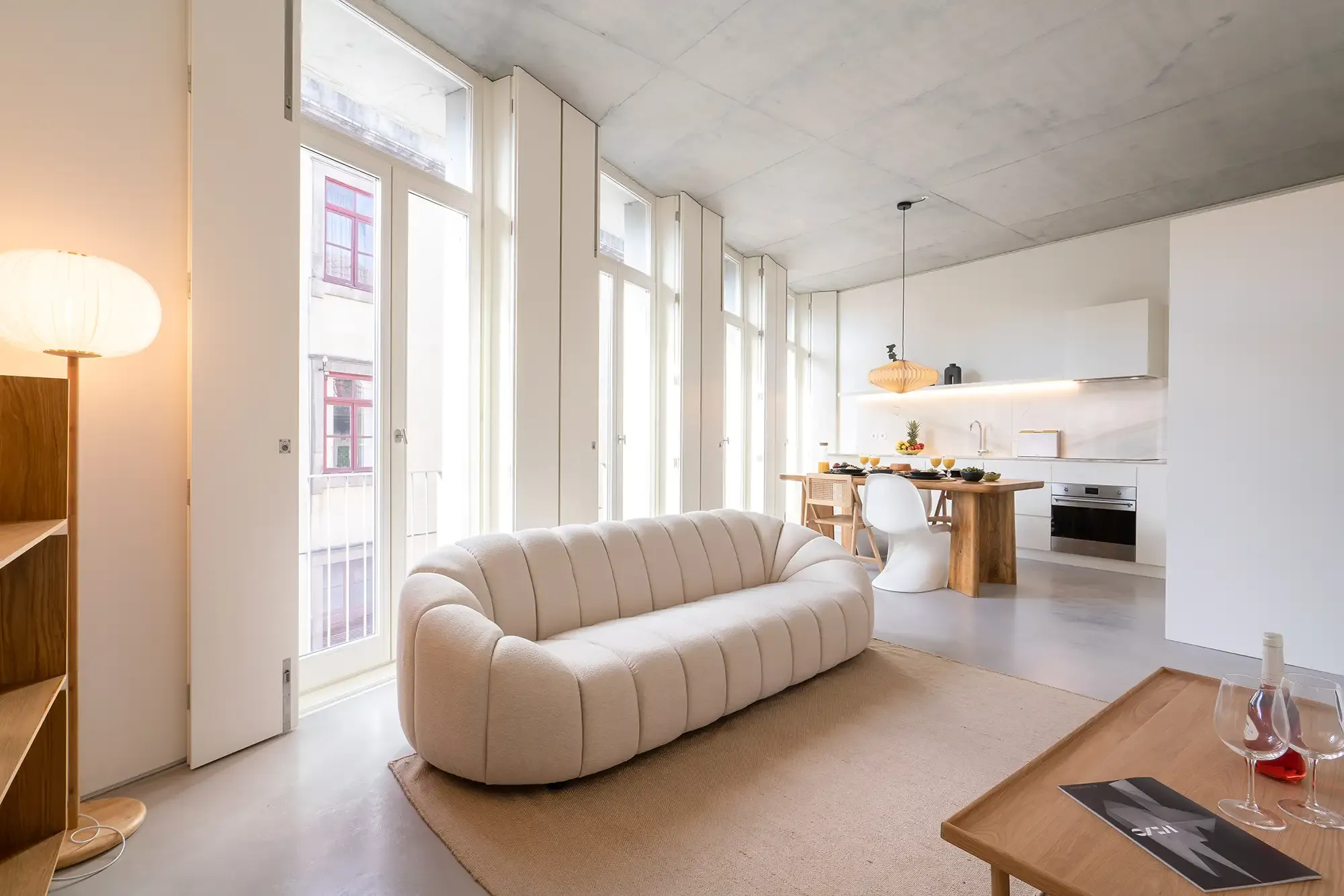 Sala de Apartamento no Porto gerido pela Host Wise