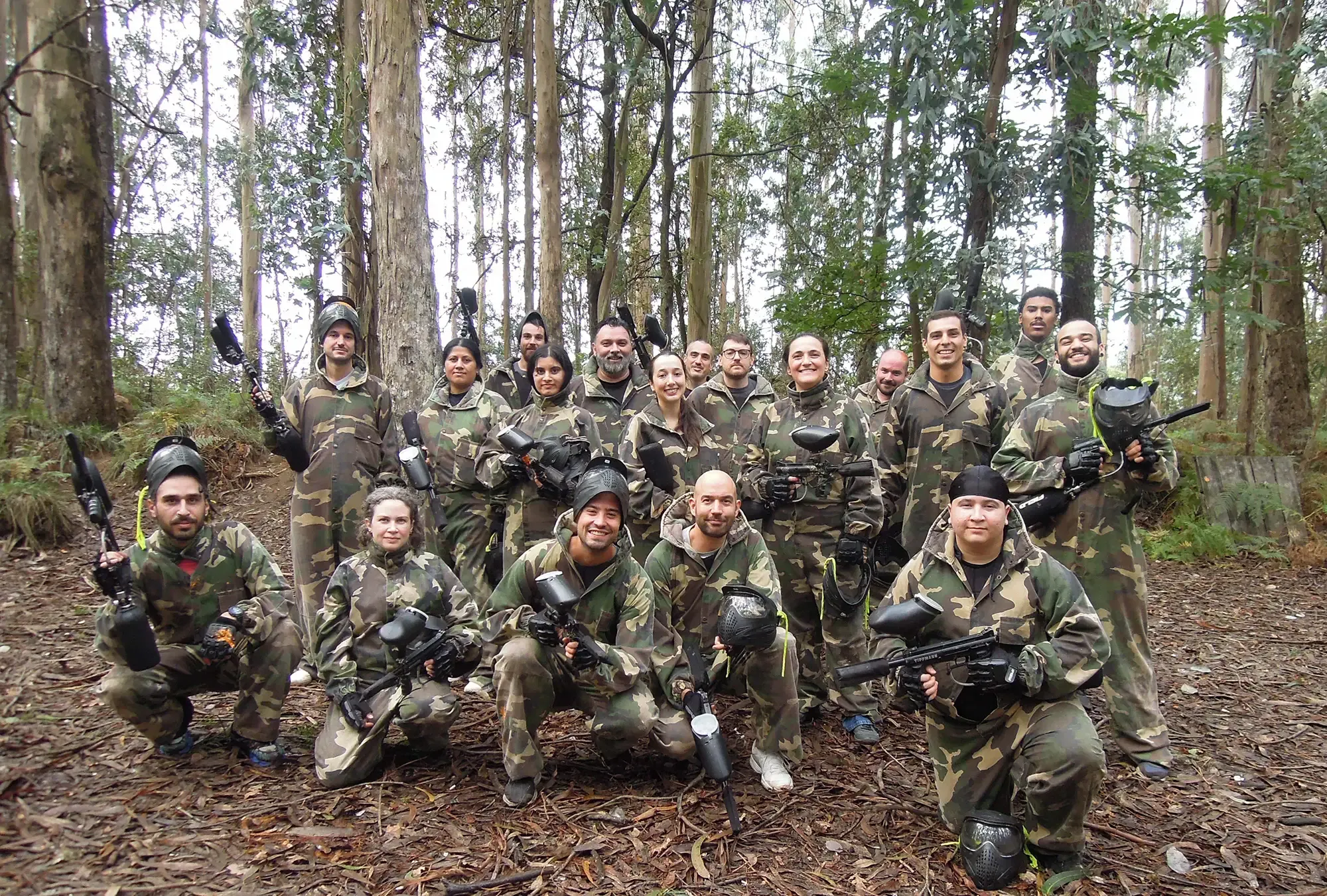 Team Building Paintball