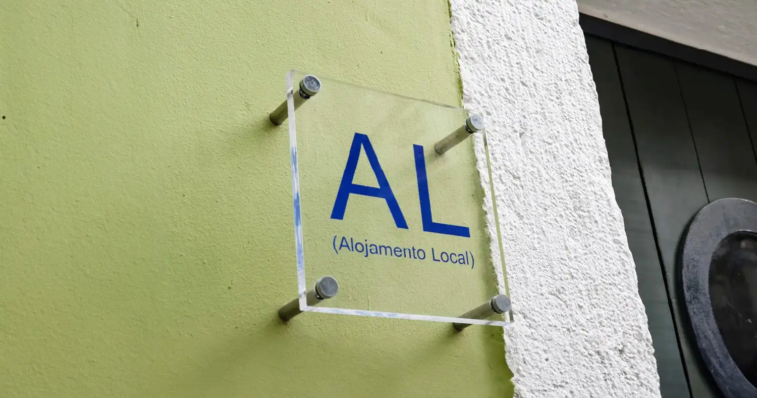 Placa de Alojamento Local