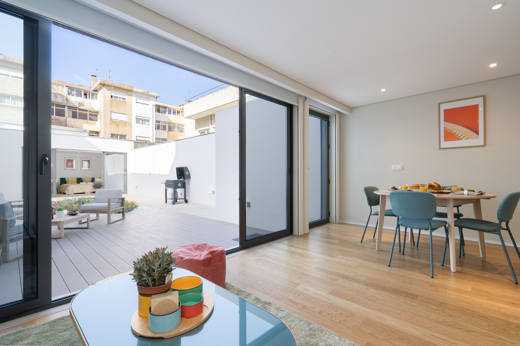 Apartamento Tranquilo e Luxuoso | Terraço 