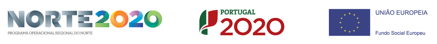 Norte 2020 – Programa Operacional Regional do Norte | Portugal 2020 | União Europeia – Fundo Social Europeu